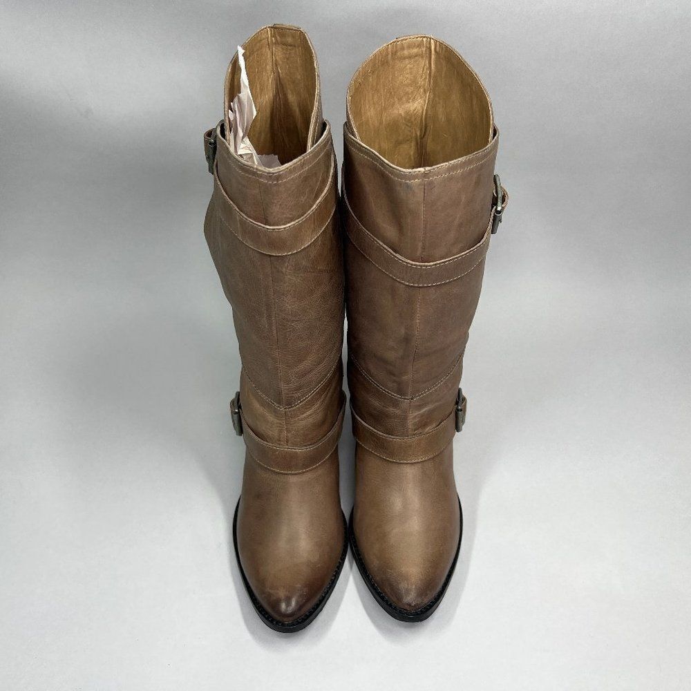Naughty Monkey Women's‎ Size 9 Brown Leather Boots - Picture 3 of 14